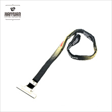 High Quality Fashion Custom Metal Badge Card Holder Lanyard